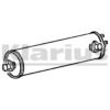KLARIUS VW186L Middle Silencer